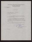 Letter of thanks from the Colored Orphanage of North Carolina to State Senator Wade H. Phillips
